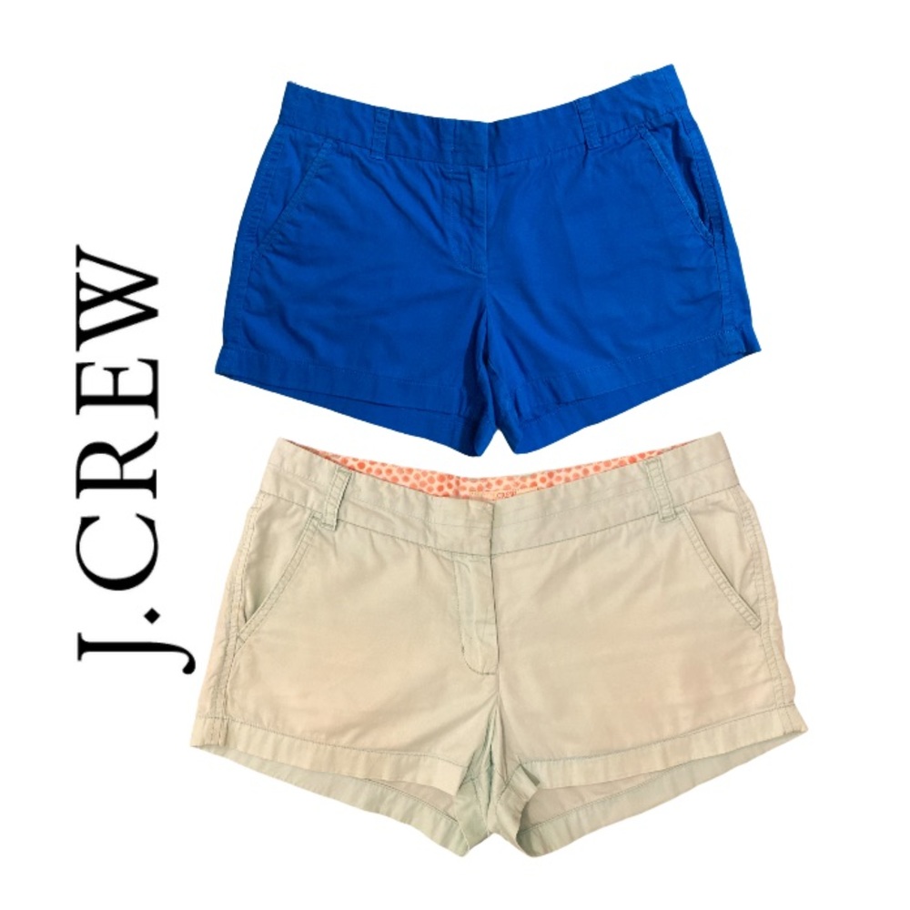 J. CREW BUNDLE🎉 Blue & Mint Chino Shorts